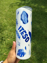 Cargar imagen en el visor de la galería, Termo &quot;Blue Leaves&quot; ITESO
