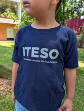 Cargar imagen en el visor de la galería, Playera Azul ITESO Niños
